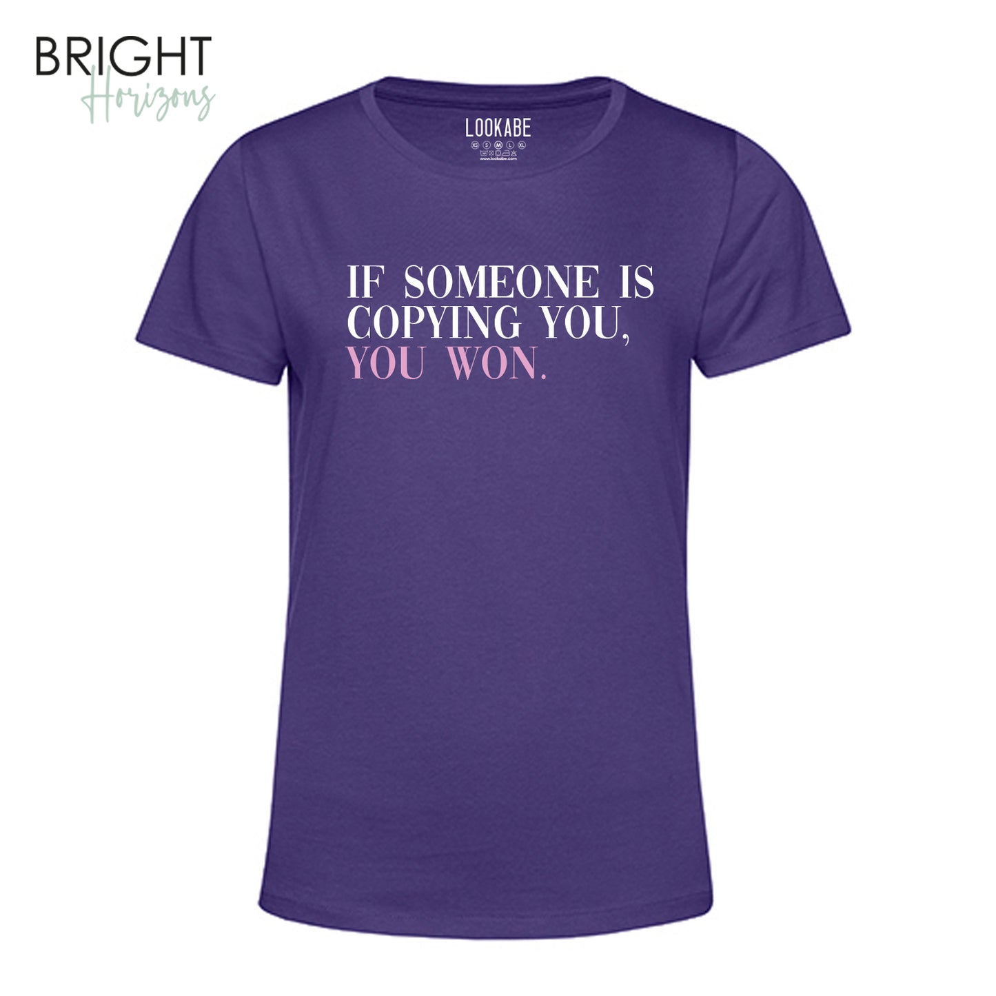 T-Shirt "If someone is copying you"