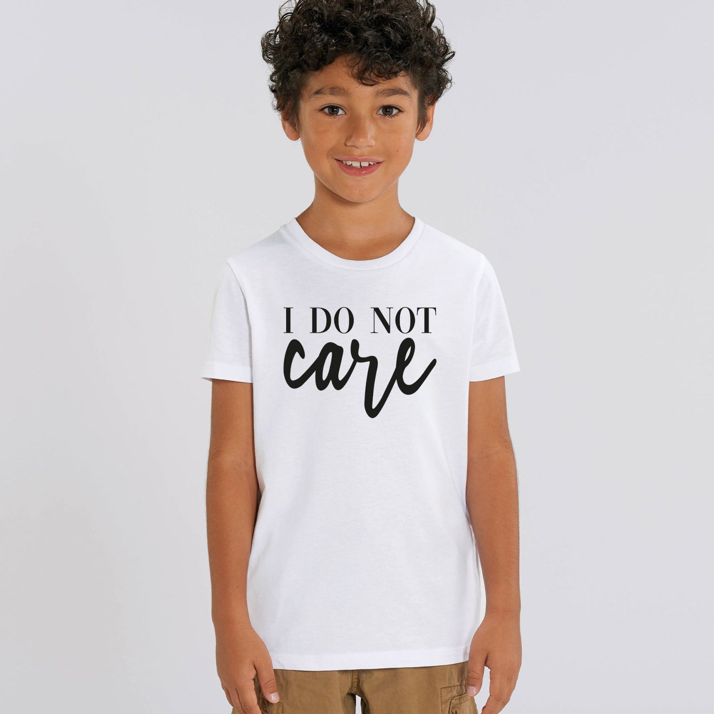 T-Shirt "I do not care"